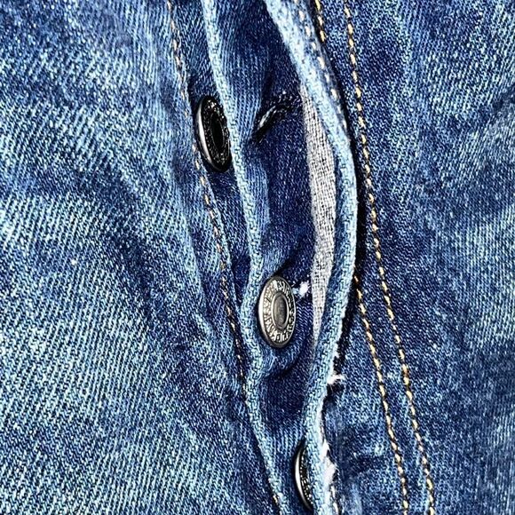 Levi's Revolve Women's 501 High Rise Skinny Jeans Can't Touch This Womens 24 R - Picture 10 of 10